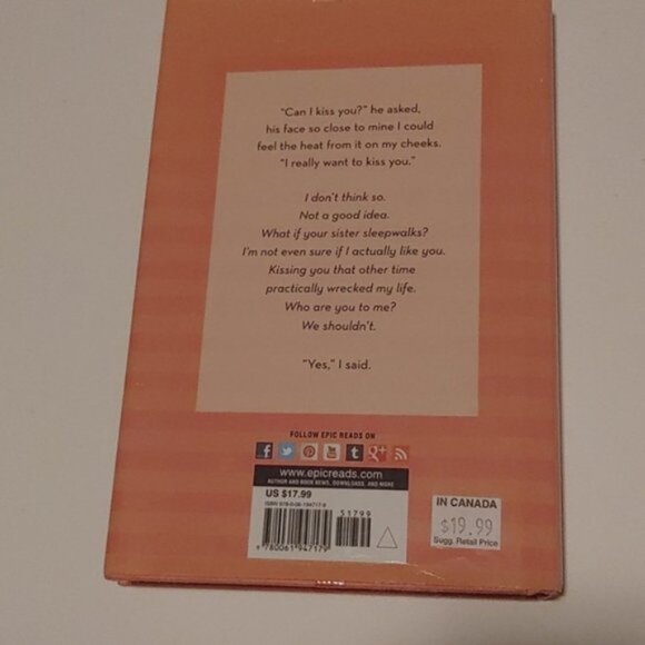 3/$13 If We Kiss 2: Kiss Me Again Teen novel book by Rachel Vail 2013 - Picture 6 of 7